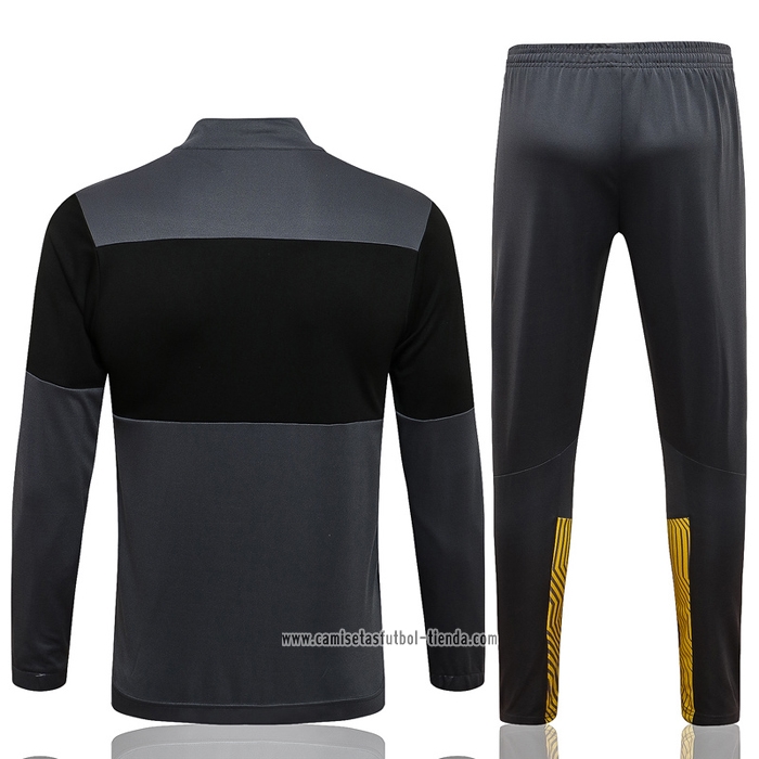Chandal de Chaqueta del Borussia Dortmund 2021 2022 Gris